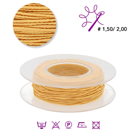 Samantha elastico Schmuckgarn - Gelb (G3110) - PerlineBeads