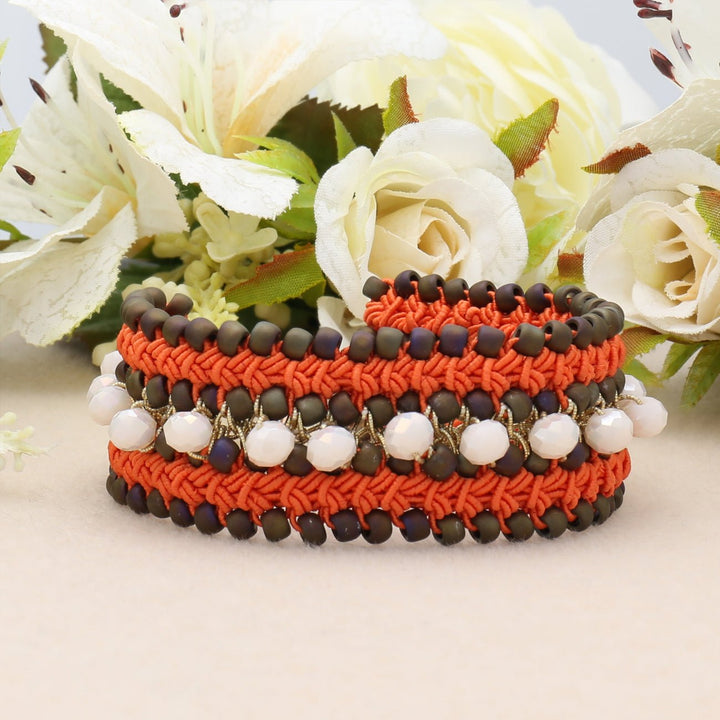 Samantha Schmuckgarn - Intensives Orange (G3144) - PerlineBeads