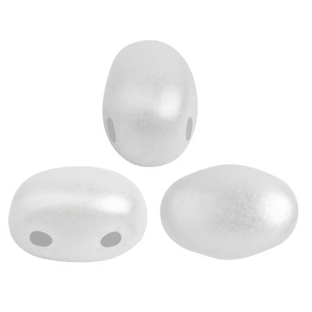 Samos® par Puca® - Pastel White - PerlineBeads