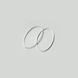 Schmuckverbinder Oval, 30 x 16 mm – Silber - PerlineBeads