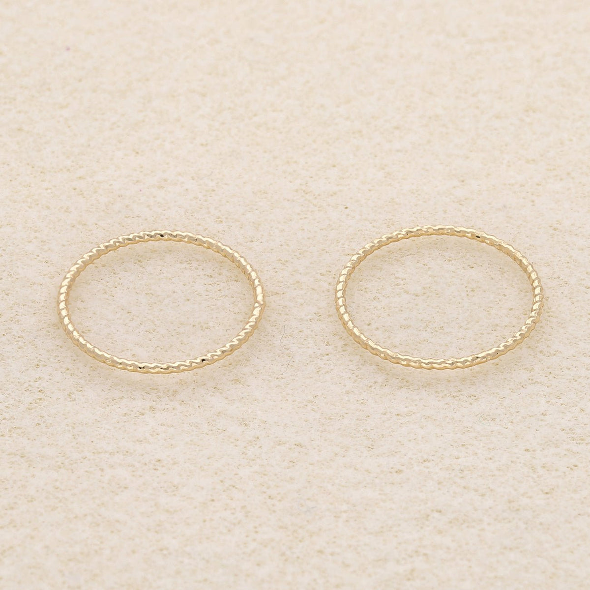 Schmuckverbinder Ringform, Ø 18 mm - Gold - PerlineBeads