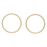 Schmuckverbinder Ringform, Ø 18 mm - Gold - PerlineBeads