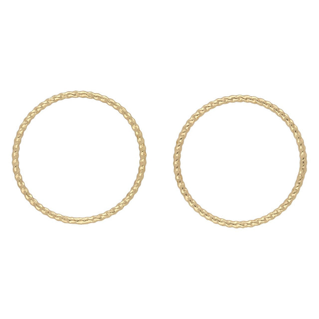 Schmuckverbinder Ringform, Ø 18 mm - Gold - PerlineBeads