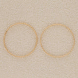 Schmuckverbinder Ringform, Ø 30 mm - Gold - PerlineBeads