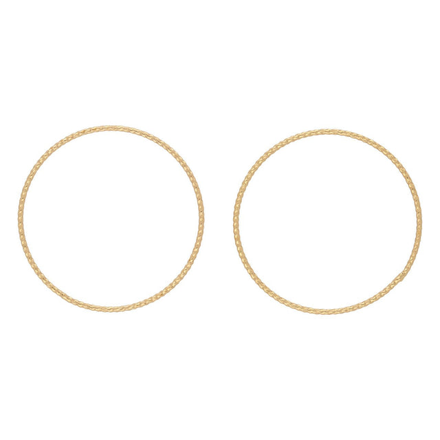 Schmuckverbinder Ringform, Ø 30 mm - Gold - PerlineBeads