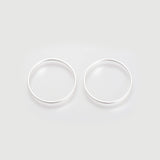 Schmuckverbinder Ringform, Ø 30 mm - Silber - PerlineBeads