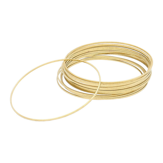 Schmuckverbinder Ringform, Ø 50 mm - PerlineBeads