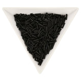 Slender Bugle 6 mm – Matte Black - PerlineBeads