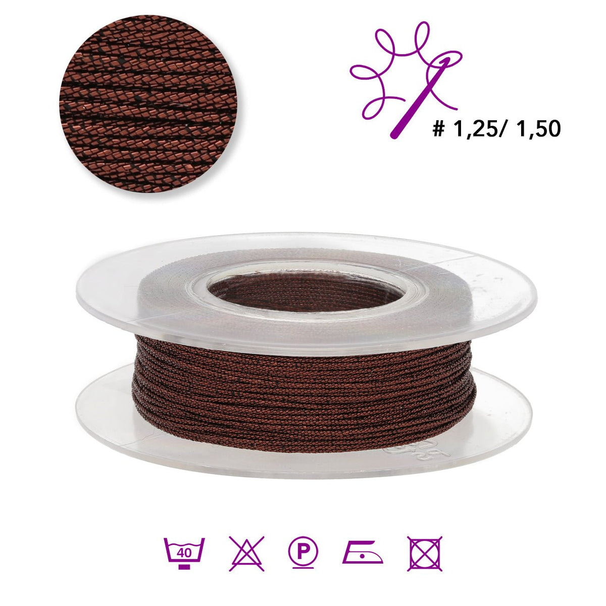 Sorrento Schmuckgarn - Bronze (99003) - PerlineBeads