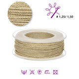 Sorrento Schmuckgarn - Gold (99002) - PerlineBeads