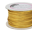 Soutache-Band, ca. 3 mm – Metallic Gold - PerlineBeads
