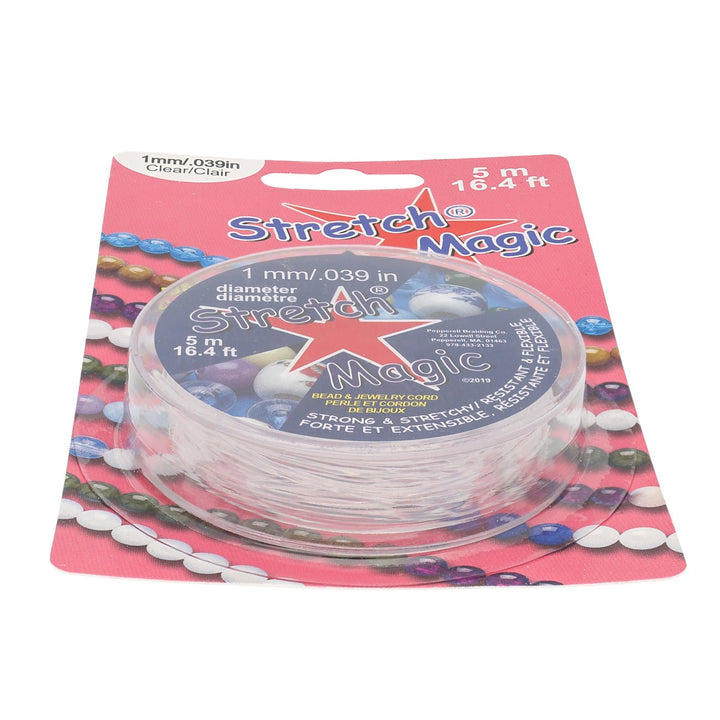 Stretch Magic 1 mm - Klar - PerlineBeads