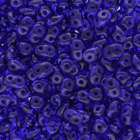 SuperDuo 2,5 x 5 mm - Cobalt - PerlineBeads
