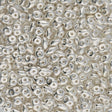 SuperDuo 2,5 x 5 mm - Fine Silver Plate - PerlineBeads