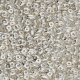 SuperDuo 2,5 x 5 mm - Fine Silver Plate - PerlineBeads