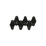 SuperDuo 2,5 x 5 mm - Jet - PerlineBeads