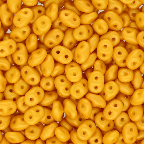 SuperDuo 2,5 x 5 mm - Powdery Sunflower - PerlineBeads