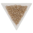 SuperDuo - Crystal Gold Lined - PerlineBeads