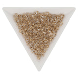 SuperDuo - Crystal Gold Lined - PerlineBeads