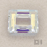 Swarovski Square Ring Fancy Stone 20 mm – Crystal AB - PerlineBeads