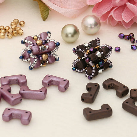 Télos® par Puca® - Dark Bronze Mat - PerlineBeads