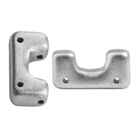 Télos® par Puca® - Silver Alluminium Mat - PerlineBeads
