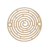 Verbindungselement “Spirale” 18 mm - Farbe gold - PerlineBeads