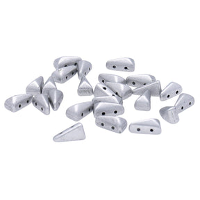 Vexolo 5x8 mm - Aluminium Silver - PerlineBeads