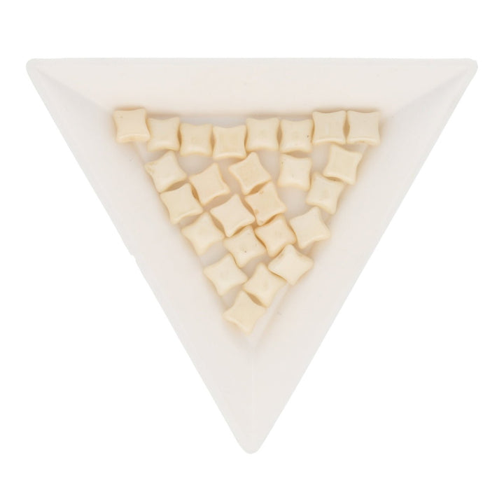 WibeDuo - Chalk White Champagne Luster - PerlineBeads